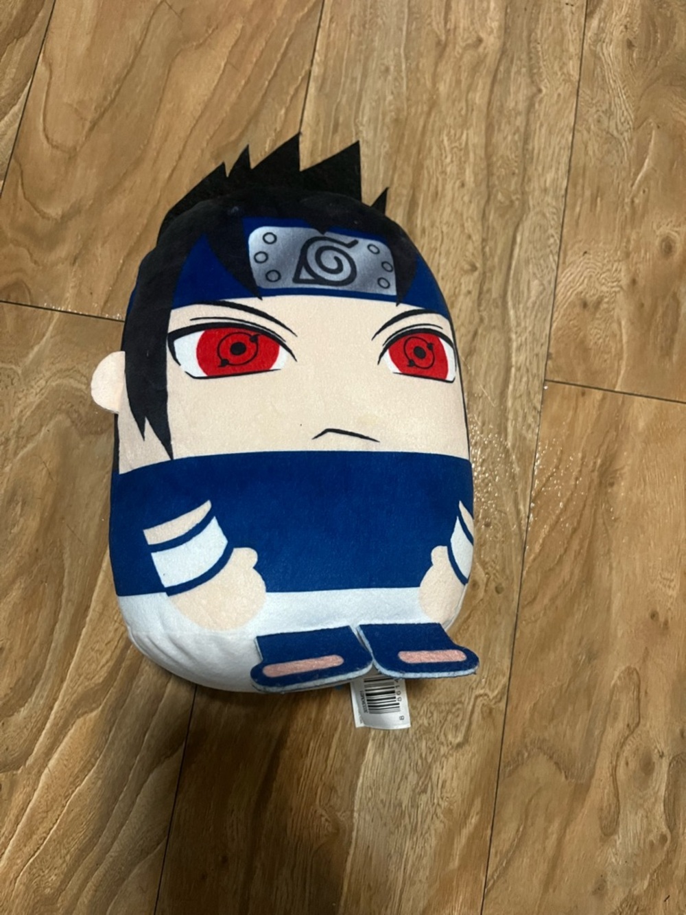 Plush Anime Character Stuffed Toy - Blue and Red